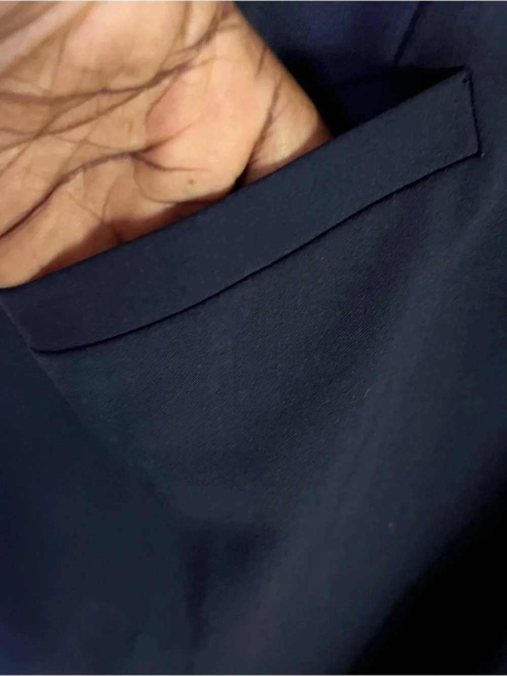 J.Crew‎ Navy Blue Italian Stretch Wool by TOLLEGNO 1900 Dress Size 00